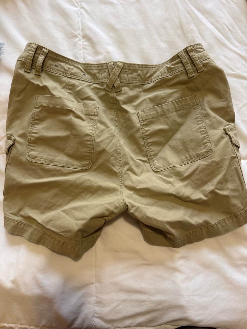 Natural Reflections Women's Khaki Cargo Shorts - Picture 4 of 4